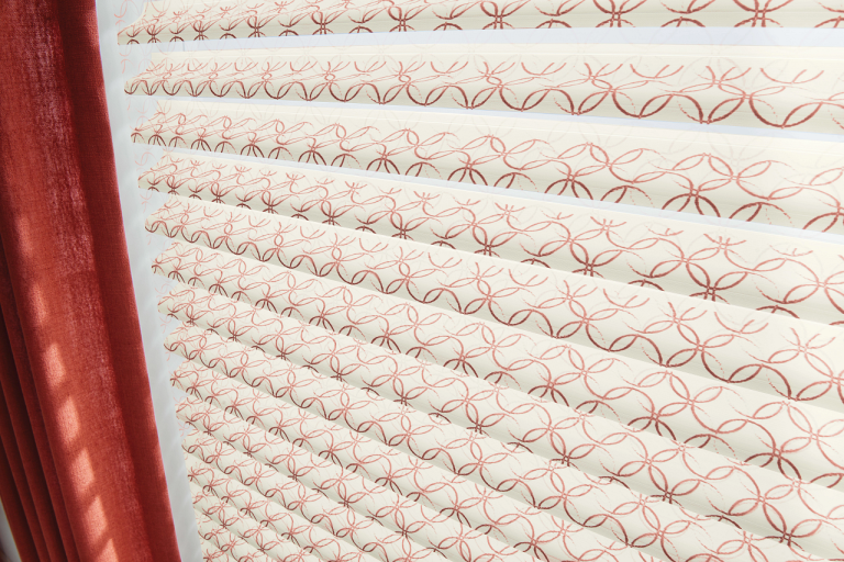 Graber Sheer Shades Red